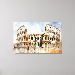 Colosseum, Rom - Italien Canvastryck