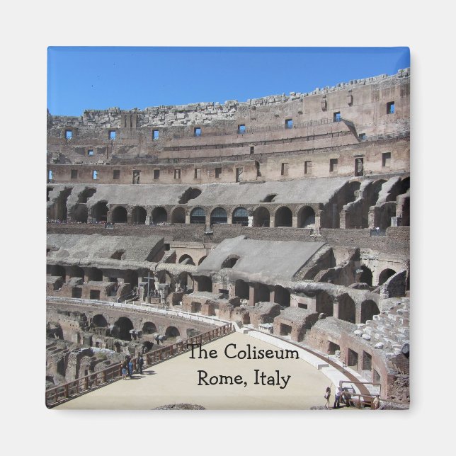 Colosseum, Rom Italien Magnet (Framsidan)