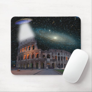 Colosseum Rom Italien Meda Space och UFO Musmatta