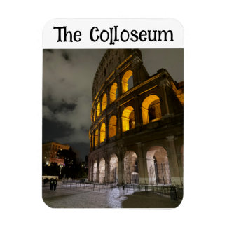 Colosseum Rom Italien - Vintage Arkitektonisk Land Magnet
