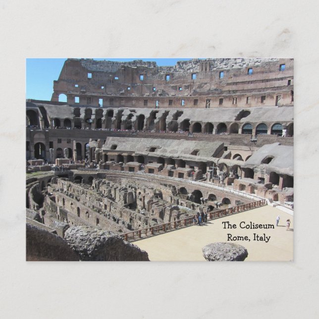 Colosseum - Rom Italien Vykort (Framsida)