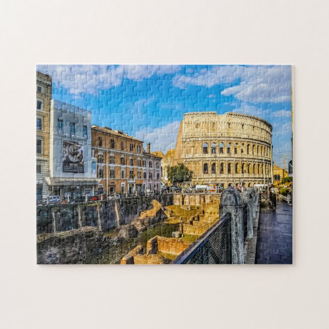 Colosseum Rom. Pussel (Horisontell)