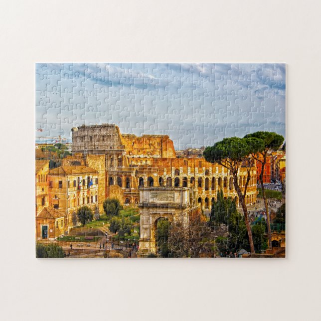 Colosseum Rom. Pussel (Horisontell)