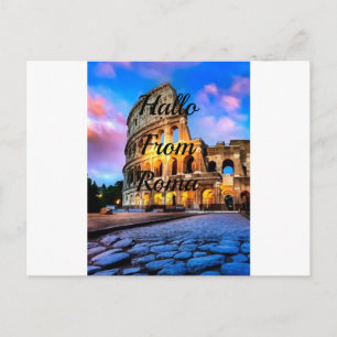 Colosseum Roma vykort