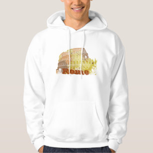Colosseum Rome italien Sweatshirt Med Luva