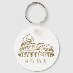 Colosseum Rome Keychain Nyckelring