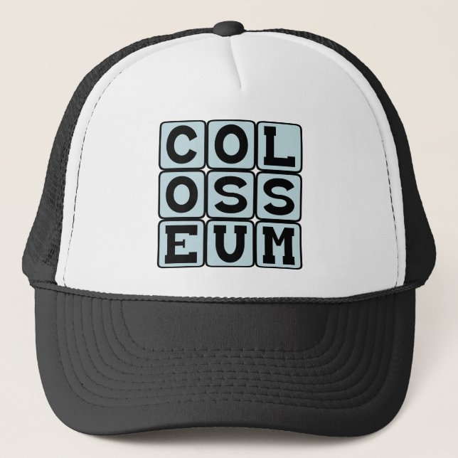 Colosseum, Romerska forum Truckerkeps (Framsida)