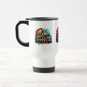 Colosseum Street Art - Colorful Rom Landmark Resemugg