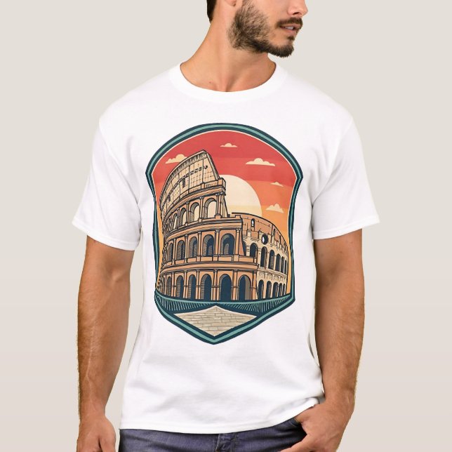 Colosseum T Shirt (Framsida)