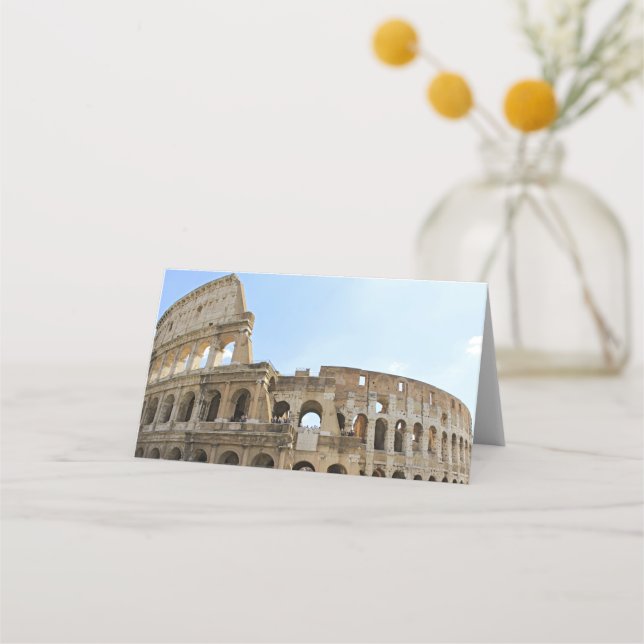 Colosseum vykort placeringskort (Framsida)