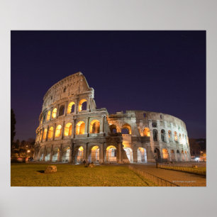 Colosseumen eller den romerska coliseumen, poster