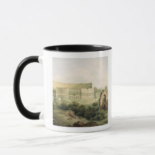Colosseumen, Rome, 1802 (w/c över grafiten på wo Mugg