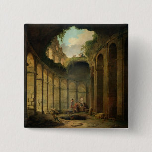Colosseumen, Rome (olja på kanfas) Knapp