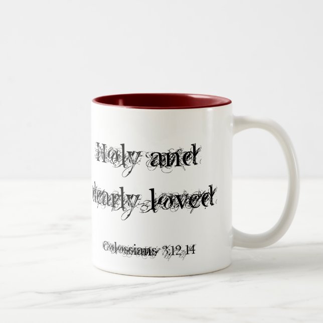 Colossians 3:12 - mugg 14 (Höger)