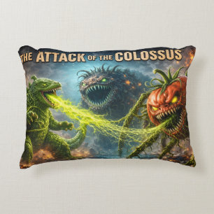 Colossus mutantgrönsakens anfall accent prydnadskudde