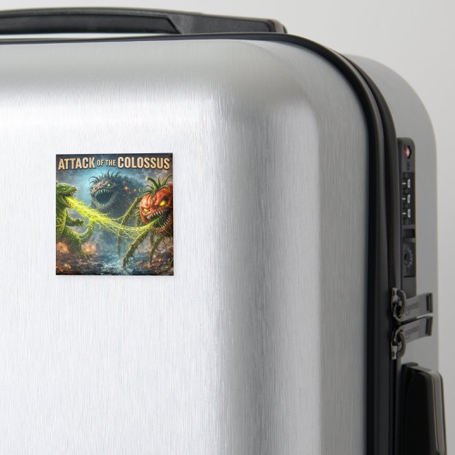 Colossus mutantgrönsakskvadratens attack ma magnet (In Situ (Luggage))