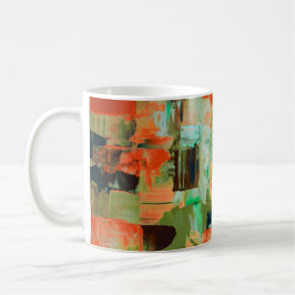 Colour Rush Abstract Oil Paint V Mug Kaffemugg