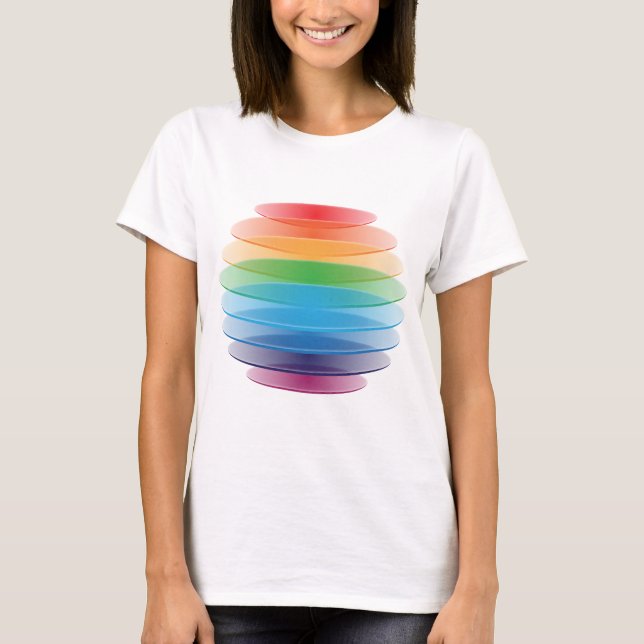 Colour sphere t shirt (Framsida)
