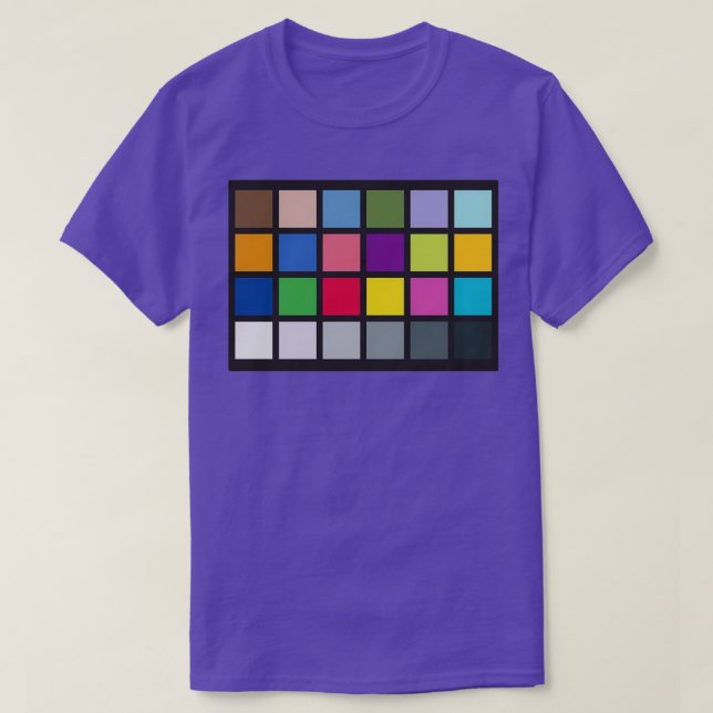 ColourChecker  T Shirt (Design framsida)