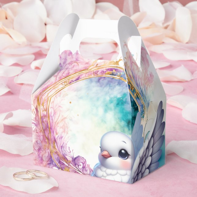 Colourful Dove Presentaskar (Bröllop)