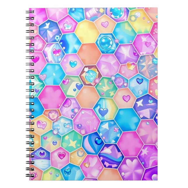 colourful notebook  anteckningsbok (Framsidan)