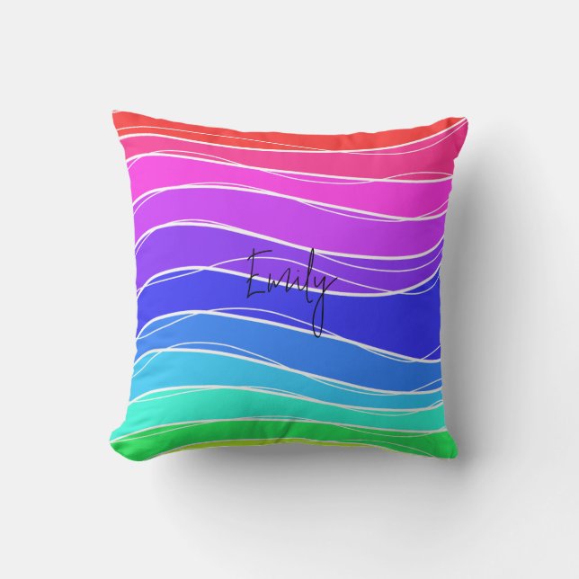 Colourful Pillow Kudde (Framsida)