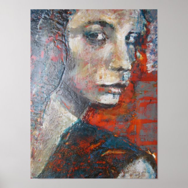 Colourful, strong woman looking at you poster (Framsidan)