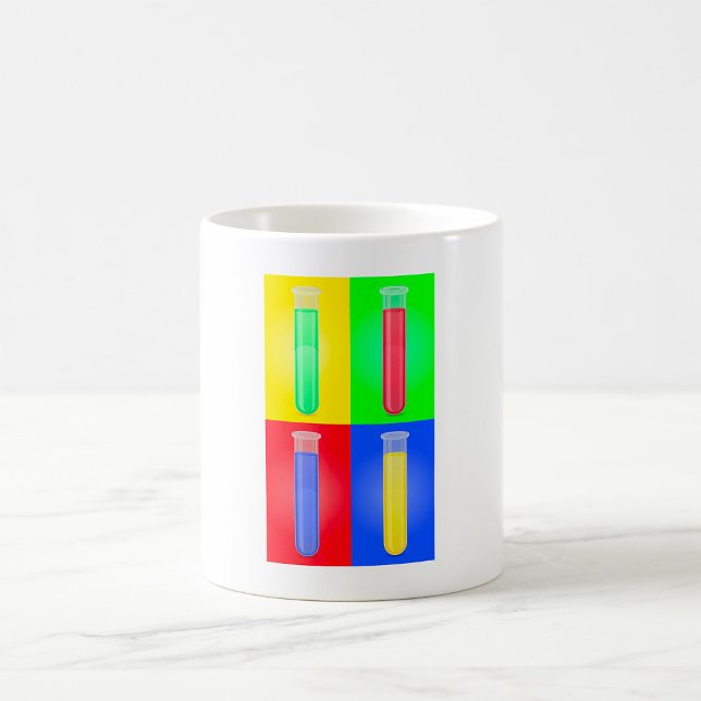 Colourful Test Tubes Kaffemugg (Skapare uppladdad)