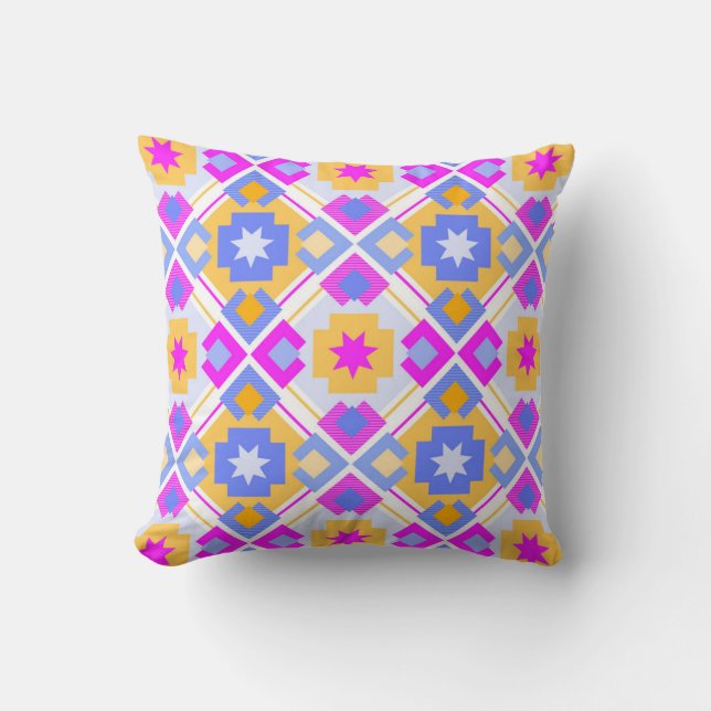 Colourful throw pillow design  kudde (Framsida)