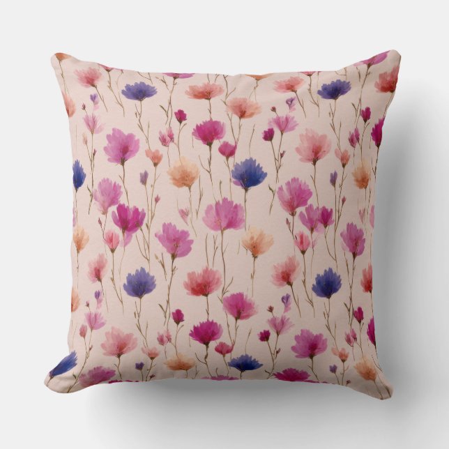 Colourful wildflowers kudde (Framsida)