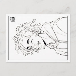Colouring Post Card | Locs Helg Vykort