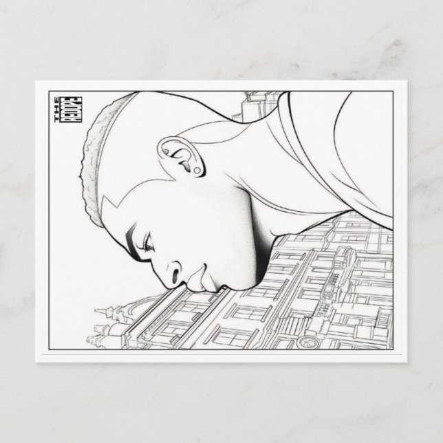 Colouring Post Card | Scholar Helg Vykort (Framsida)