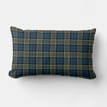 Colquhoun Klan Mörk blått Scottish Tartan