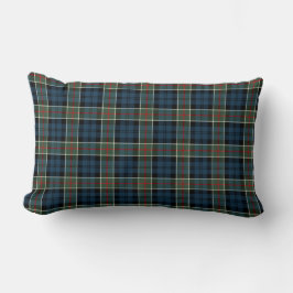 Colquhoun Klan Mörk blått Scottish Tartan Lumbarkudde
