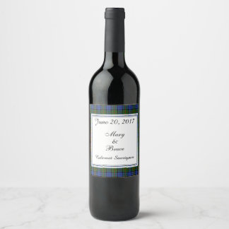 Colquhoun Scottish Bröllop Vin etikett