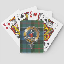 Colquhoun Tartan & Badge Casinokort