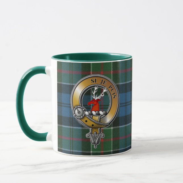 Colquhoun Tartan & Badge Mugg (Vänster)