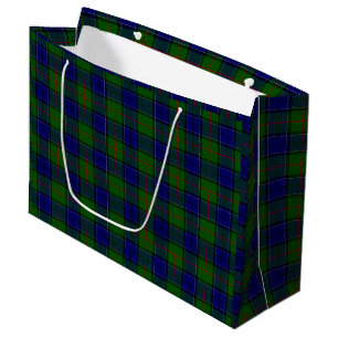 Colquhoun tartan blue grönt plaid