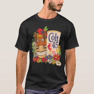 Colt 45 Beer Vintage Donkey - Autentiserat A T Shirt