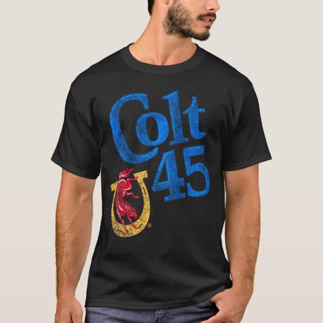 Colt 45 Beer Works varje gång giltig T Shirt (Framsida)