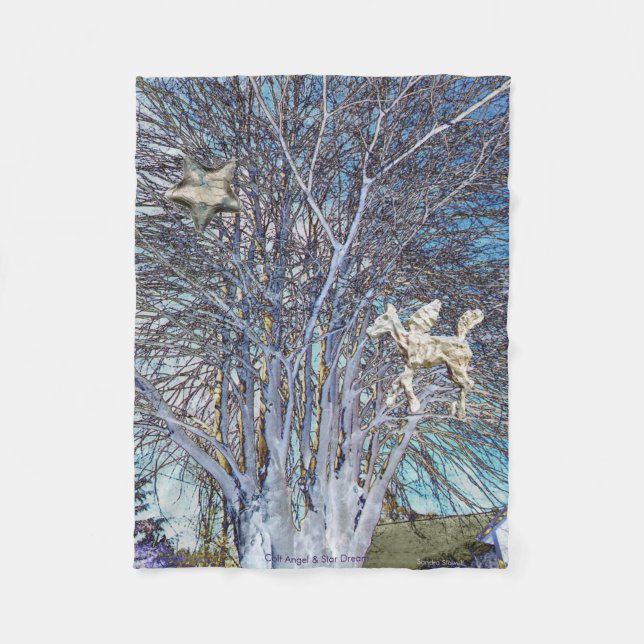 Colt Angel och Star Dream Fleecefilt (Framsidan)