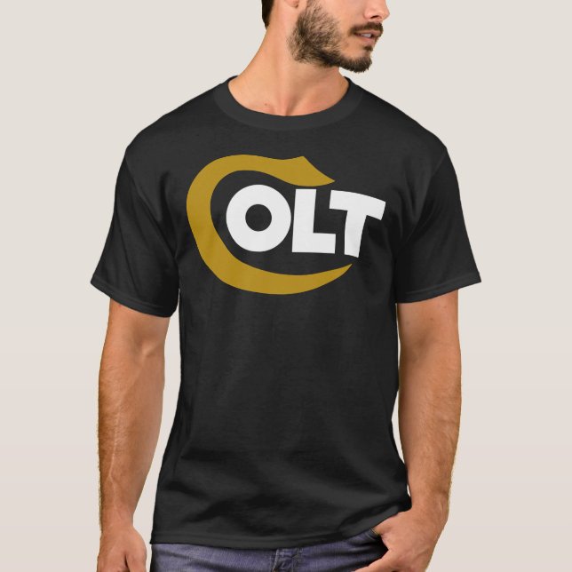 COLT FIREARMS LOGOTYP Essential T-Shirt (Framsida)