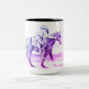 Colt Starter (lila) Två-Tonad Mugg