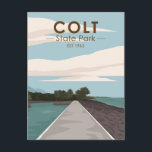 Colt State Park Rhode island Vintage Vykort<br><div class="desc">Colt State Park-illustration. Parken är en viktig del av distriktet Poppasquash Farms Historic, som är upptaget i det nationella registret över Ställen, och är ett stopp på Öster Bay Bike Väg.</div>