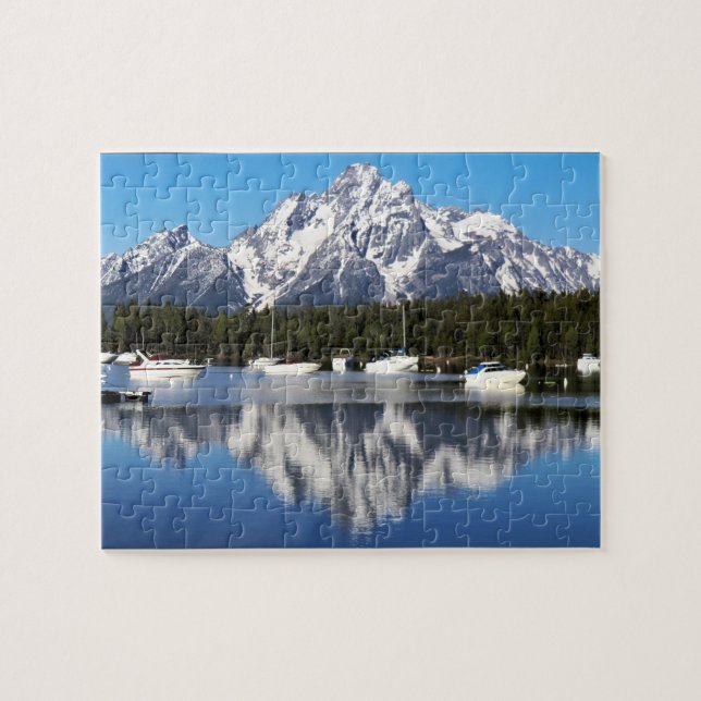 Colter Bay Grand Teton nationalpark Pussel (Horisontell)