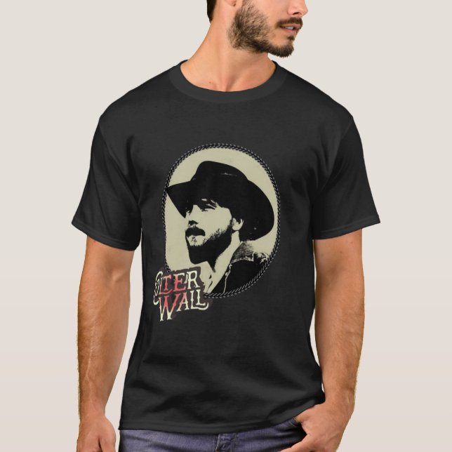 Colter Wall Singer Songwriter Deep Baritone Compos T Shirt (Framsida)