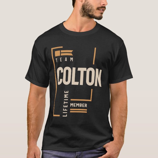 Colton Personlig Namn - Funny Colton T Shirt (Framsida)