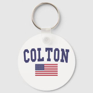 Colton US Flagga Nyckelring