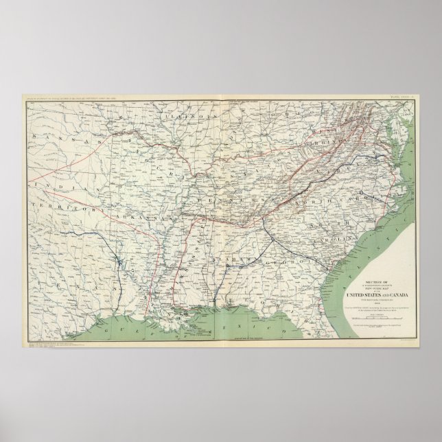 Coltons amerikanska sektion poster (Framsidan)