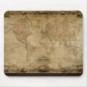 Coltons Antique Karta Mousepad Musmatta